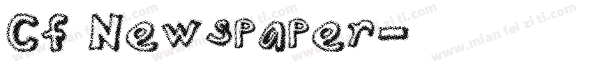 Cf Newspaper字体转换